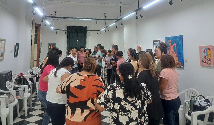 Inicio de la capacitación “Introducción a la ESI y al rol del referente” Fotografía Inicio de la capacitación “Introducción a la ESI y al rol del referente”