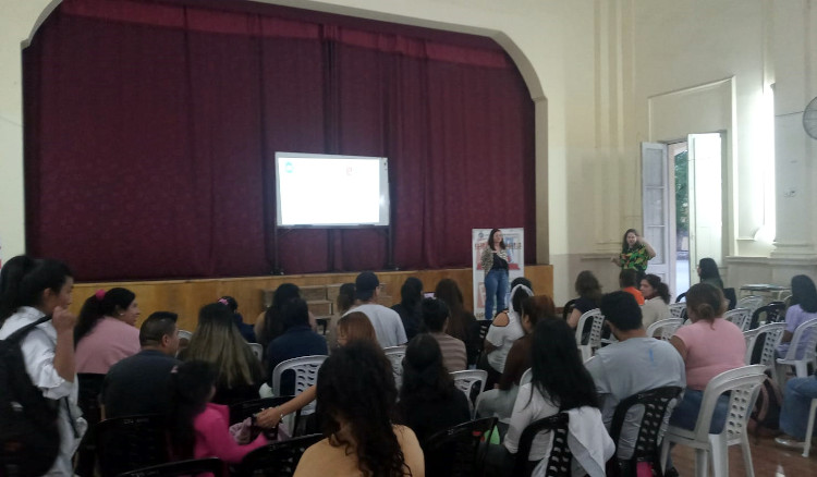 Charla “Rol Docente: Abordaje desde la ESI” Fotografía Charla “Rol Docente: Abordaje desde la ESI”