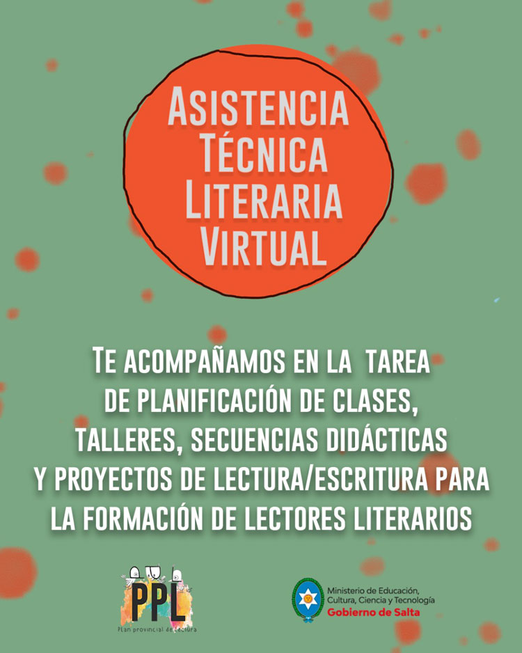 Ofrecen asistencia técnica literaria virtual para todo el sistema educativo Ofrecen asistencia técnica literaria virtual para todo el sistema educativo