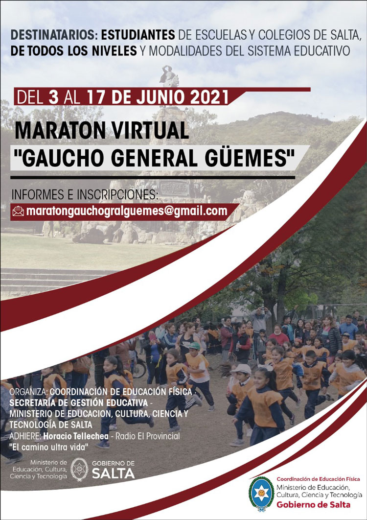 Maratón Virtual “Gaucho Gral. Güemes” Maratón Virtual “Gaucho Gral. Güemes”