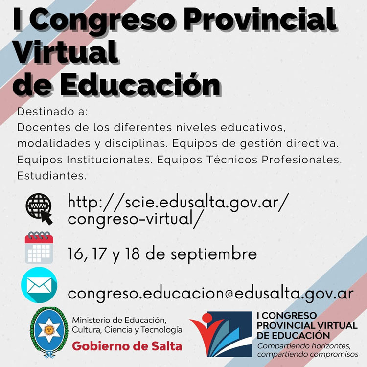 I Congreso Provincial de Educación I Congreso Provincial de Educación
