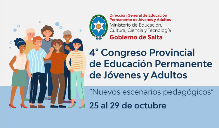 4º Congreso Provincial de Educación Permanente de Jóvenes y Adultos Imagen 4º Congreso Provincial de EPJA