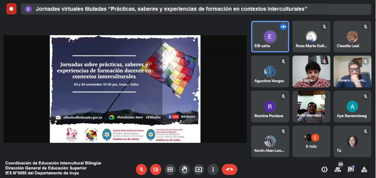 Jornada virtual sobre prácticas y experiencias de formación en contextos interculturales Jornada virtual sobre prácticas y experiencias de formación en contextos interculturales