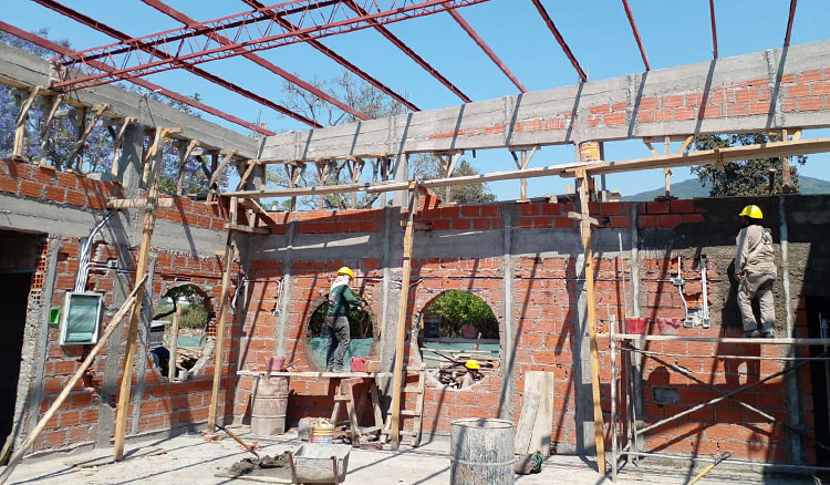 En San Lorenzo se construye una nueva sala de nivel inicial Fotografía En San Lorenzo se construye una nueva sala de nivel inicial