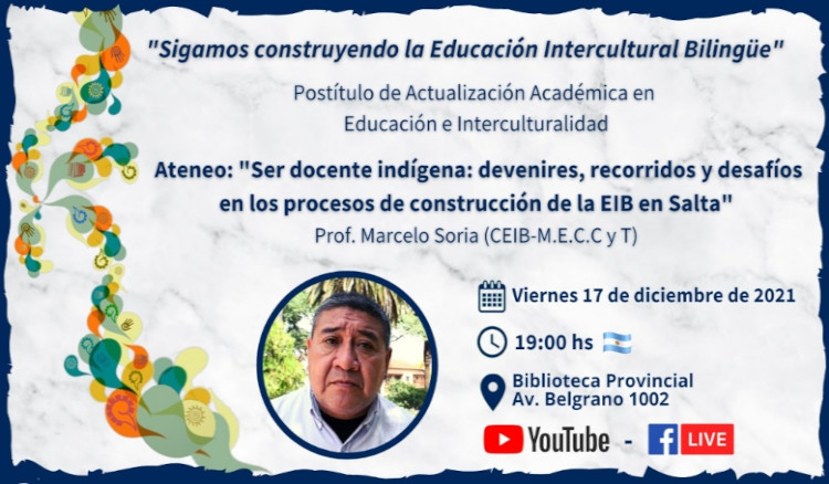 Ateneo sobre docencia indígena Ateneo sobre docencia indígena