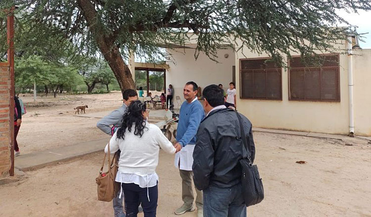 Relevamiento en establecimientos educativos con población indígena Fotografía Relevamiento en establecimientos educativos con población indígena