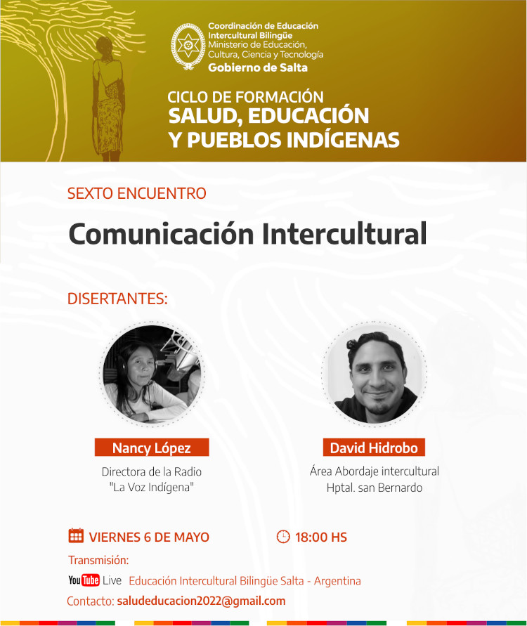 Último encuentro del Ciclo de Formación en Salud, Educación y Pueblos Indígenas. Último encuentro del Ciclo de Formación en Salud, Educación y Pueblos Indígenas.