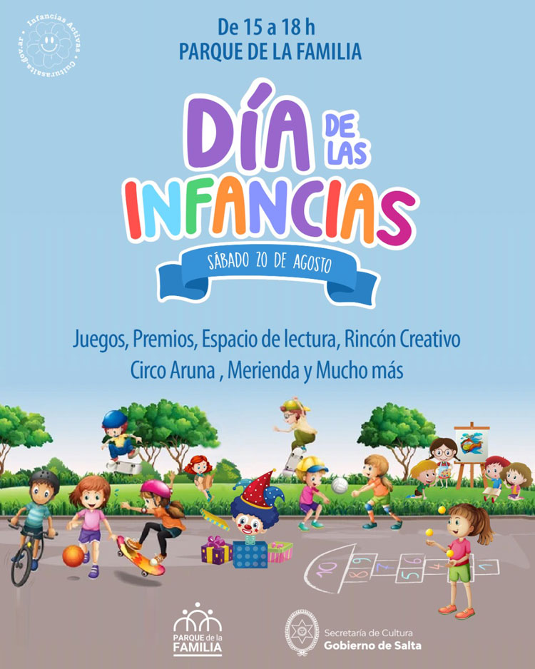 Celebramos el Día de las Infancias en el Parque de la Familia Imagen Celebramos el Día de las Infancias en el Parque de la Familia