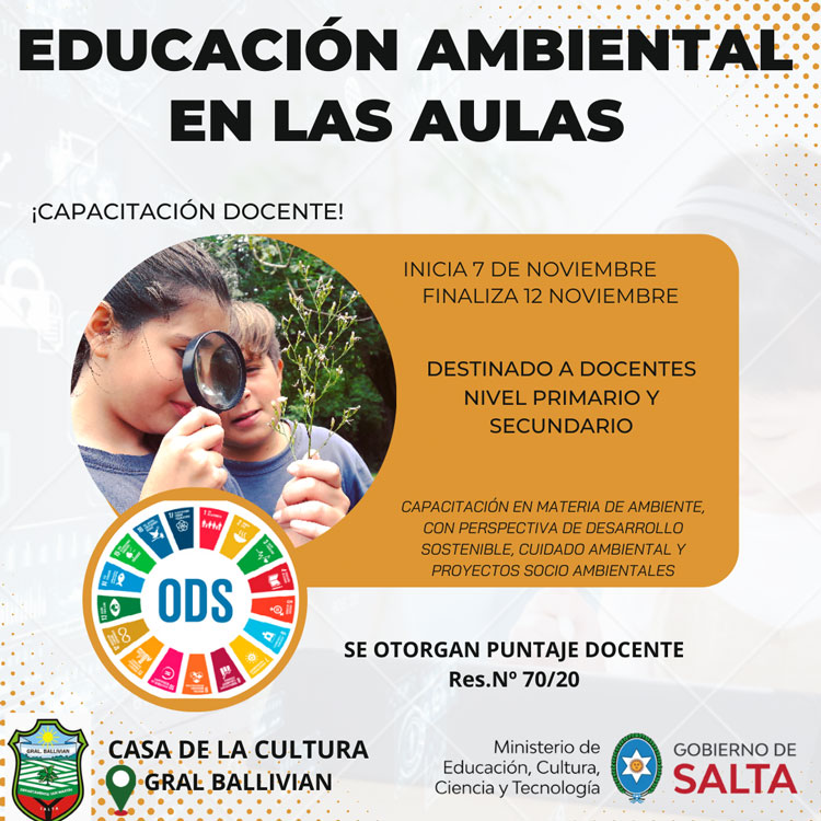 Nuevo curso: “Educación ambiental en las aulas” Imagen Nuevo curso: “Educación ambiental en las aulas”
