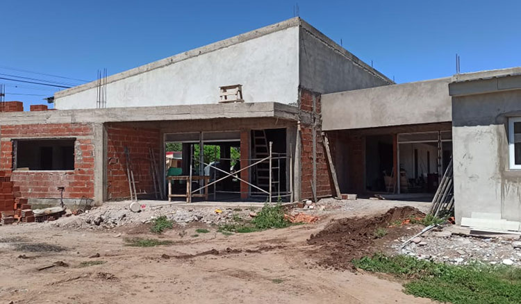 Avanza la obra del nuevo edificio del colegio Francisco Solano Fotografía Avanza la obra del nuevo edificio del colegio Francisco Solano