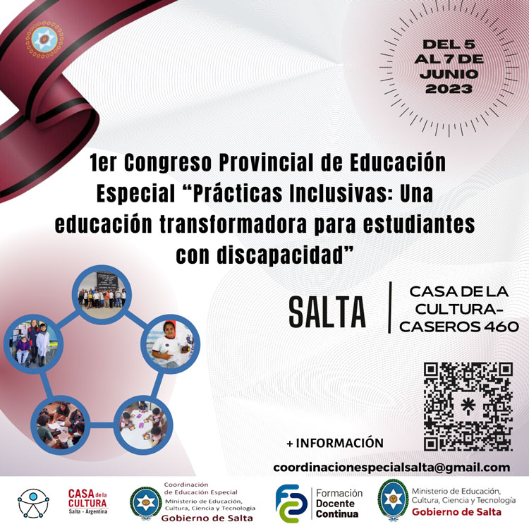 Primer Congreso Provincial de Educación Especial Imagen Primer Congreso Provincial de Educación Especial