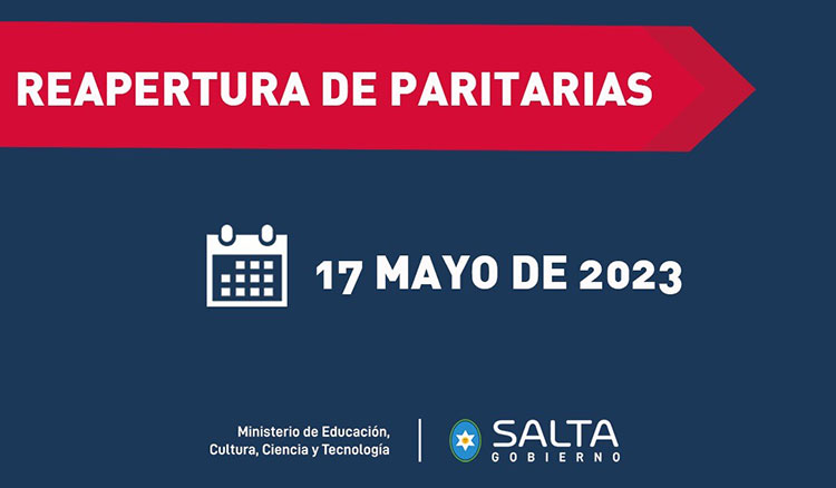 Reapertura de Paritarias 2023 Reapertura de Paritarias 2023