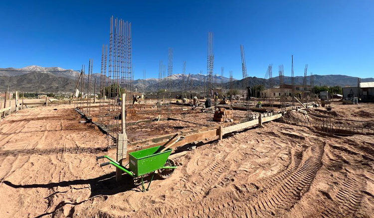 Nueva infraestructura escolar para Cachi Fotografía Nueva infraestructura escolar para Cachi