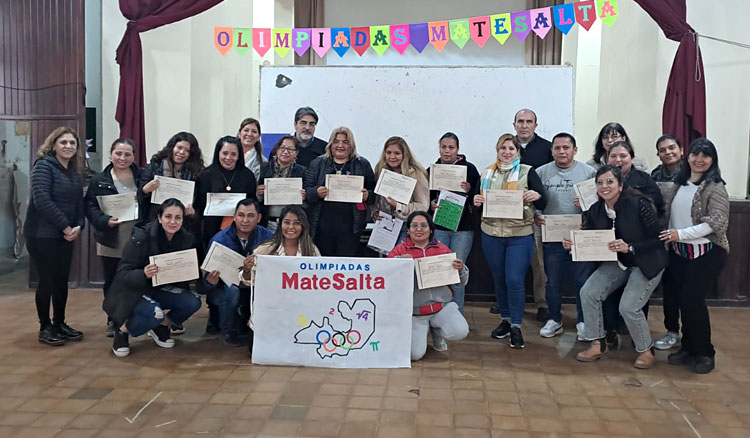 Fotografía Primer encuentro de las olimpiadas Matesalta en Orán