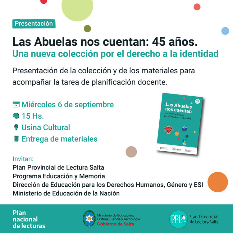 Presentación de la Colección “Las abuelas nos cuentan” Imagen Presentación de la Colección “Las abuelas nos cuentan”