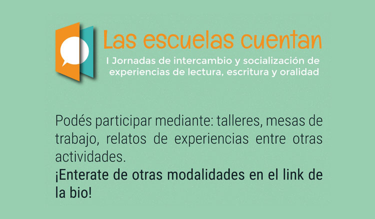 Salta lanzará las I Jornadas de intercambio y socialización de experiencias de lectura Imagen Salta lanzará las I Jornadas de intercambio y socialización de experiencias de lectura