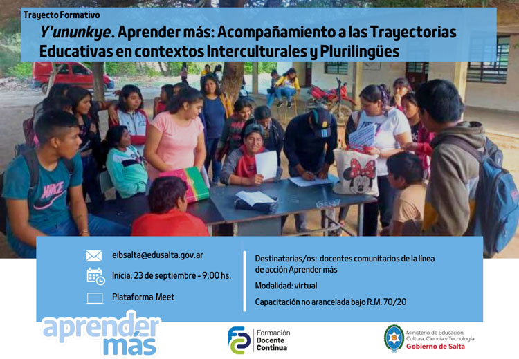 Inicia el trayecto de formación “Acompañamiento a las Trayectorias... Imagen Inicia el trayecto de formación “Acompañamiento a las Trayectorias...