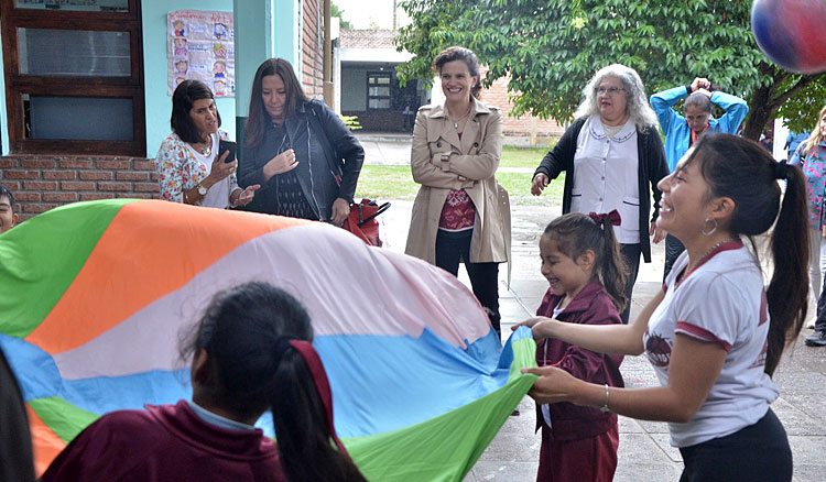 Con distintas actividades las escuelas concientizaron sobre la importancia de realizar deportes Fotografía: Con distintas actividades las escuelas concientizaron sobre la importancia de realizar deportes