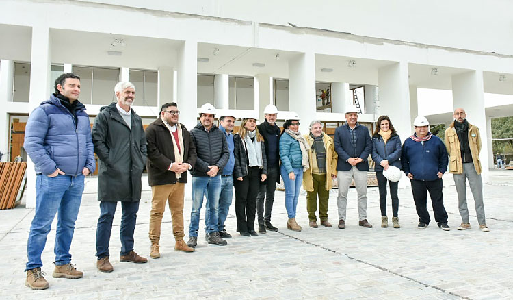 Cafayate: destacan la construcción del nuevo Polo Educativo Fotografía: Cafayate destacan la construcción del nuevo Polo Educativo