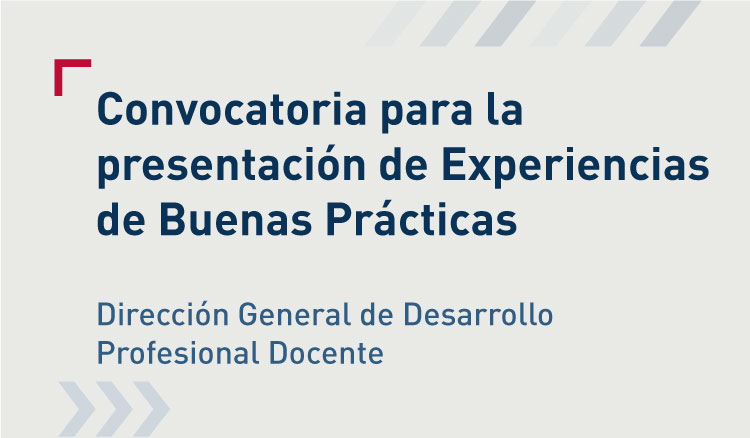 Convocatoria para la presentación de Experiencias de Buenas Prácticas Imagen: Convocatoria para la presentación de Experiencias de Buenas Prácticas