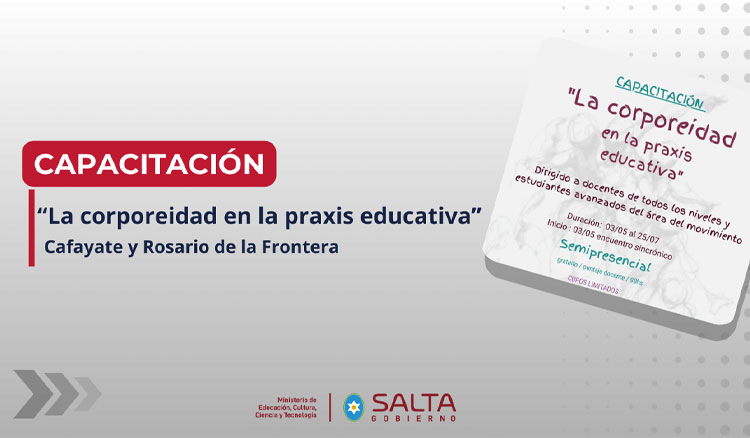 Imagen: Educación capacitará a docentes sobre Corporeidad