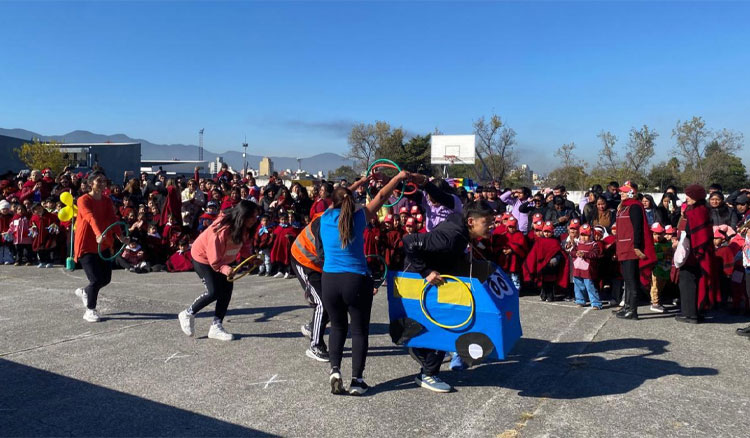 Cientos de niños y niñas celebraron con Zumba Kids el cierre del mes de los jardines Fotografía: Cientos de niños y niñas celebraron con Zumba Kids el cierre del mes de los jardines