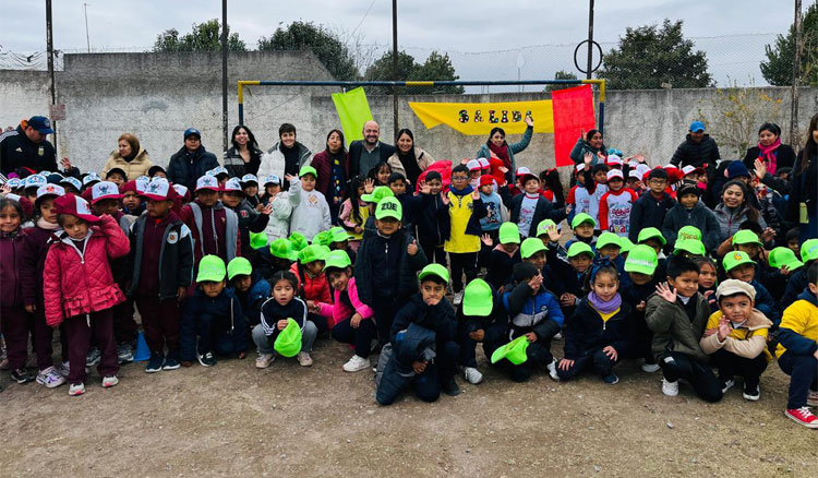 Fotografía: Alrededor de 400 estudiantes de Nivel Inicial participaron de Mini Atletas en Acción