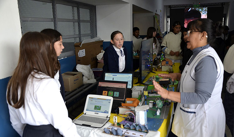 Fotografía: Escuelas primarias de La Caldera muestran los resultados del trabajo con Kits de Robótica