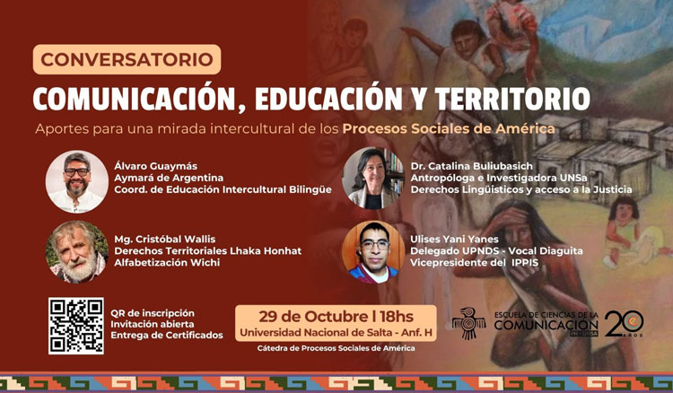 IMagen Educación Intercultural Bilingüe participará del Conversatorio...