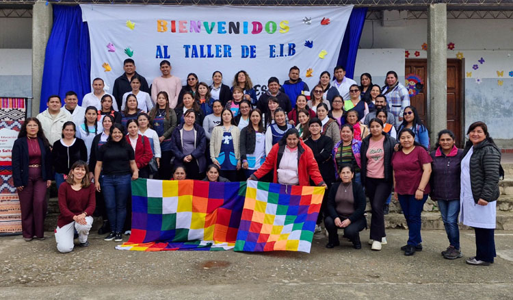 Fotografía: Docentes y referentes indígenas participaron de una jornada para incorporar saberes del pueblo kolla en las aulas