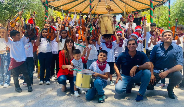 Fotografia: Iniciaron las Actividades de Verano del Programa Nacional de Orquestas y Coros Infantiles y Juveniles en Guachipas