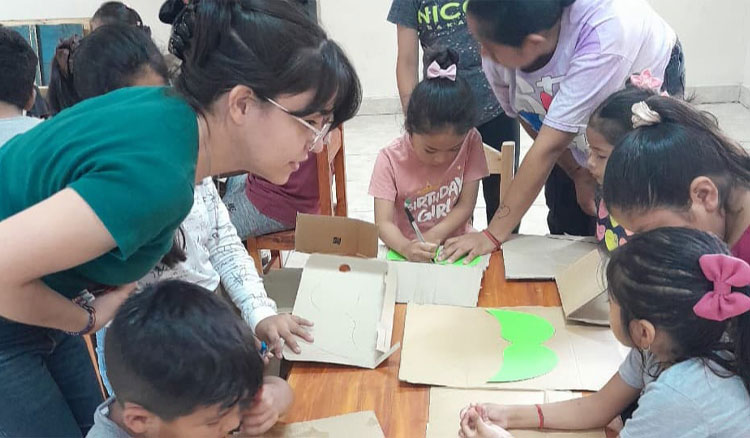 Fotografía: Se realizaron talleres literarios y artísticos en Chicoana