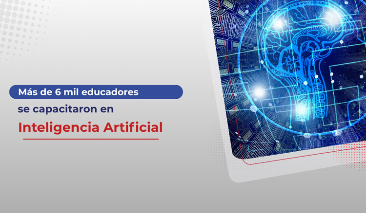 Imagen: Más de 6 mil educadores de toda la provincia se capacitaron en Inteligencia Artificial