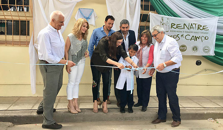 Inauguraron obras en la escuela Teniente Benjamín Matienzo Inauguraron obras en la escuela Teniente Benjamín Matienzo