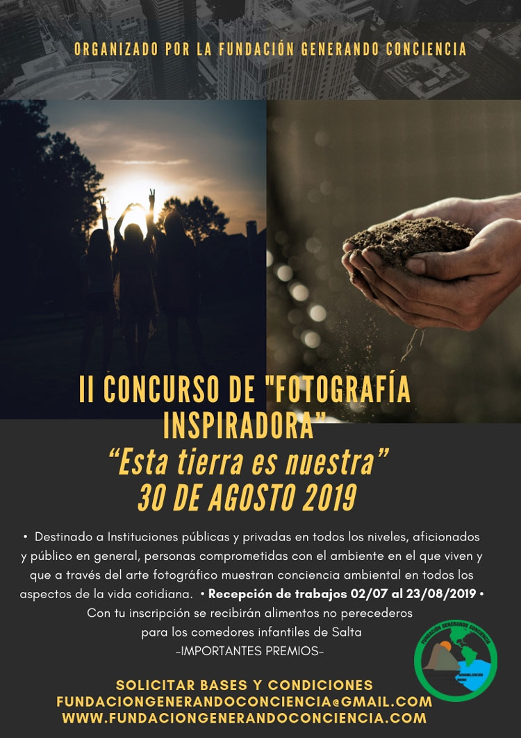 “II Concurso de fotografía inspiradora” Edición 2019 “II Concurso de fotografía inspiradora” Edición 2019