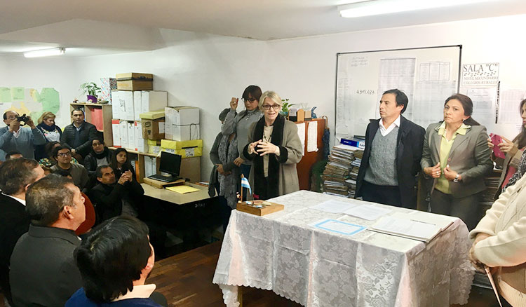 Tomaron posesión hoy los nuevos miembros de la Junta Calificadora de Méritos y Disciplina Tomaron posesión hoy los nuevos miembros de la Junta Calificadora de Méritos y Disciplina