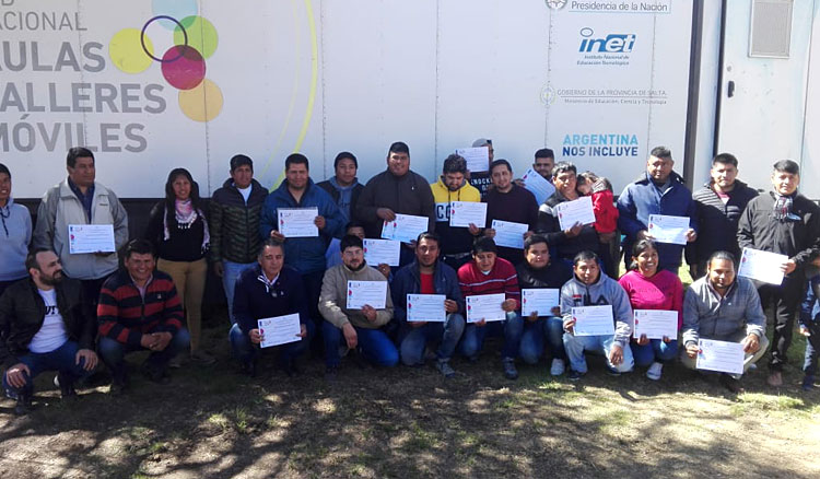 En Animaná se entregaron certificados a 26 jóvenes y adultos En Animaná se entregaron certificados a 26 jóvenes y adultos