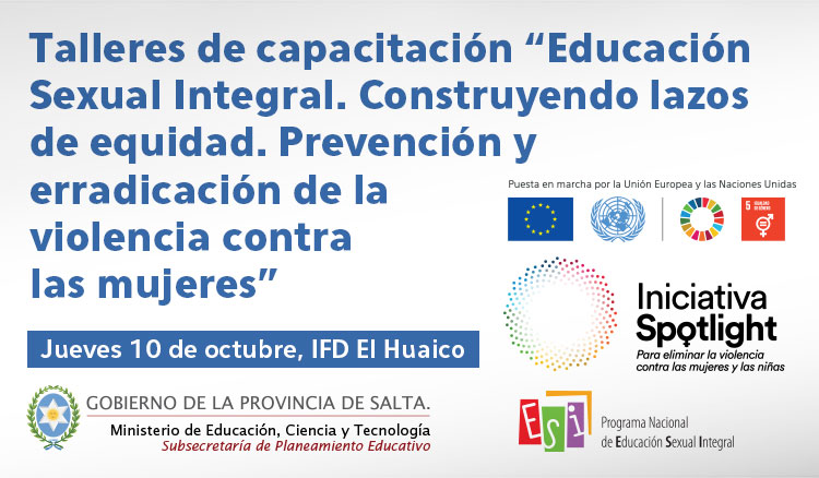 Talleres de capacitación “Educación Sexual Integral... Talleres de capacitación “Educación Sexual Integral...