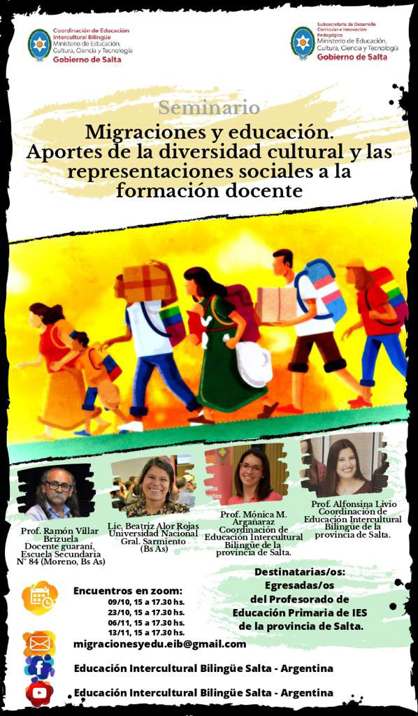 Seminario virtual: “Migraciones y educación. Aportes de la diversidad cultural... Seminario virtual: “Migraciones y educación. Aportes de la diversidad cultural...