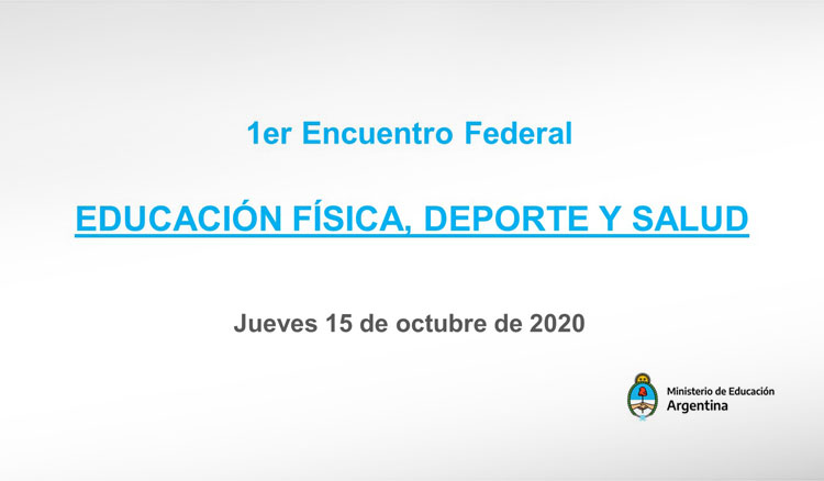 Salta participará en la Mesa Federal de Educación Física, Deporte y Salud Salta participará en la Mesa Federal de Educación Física, Deporte y Salud
