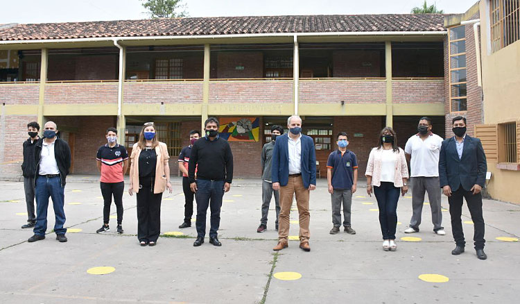 Alumnos de la Escuela Técnica Nº 3100 lograron superar las barreras de la pandemia para innovar Alumnos de la Escuela Técnica Nº 3100 lograron superar las barreras de la pandemia para innovar